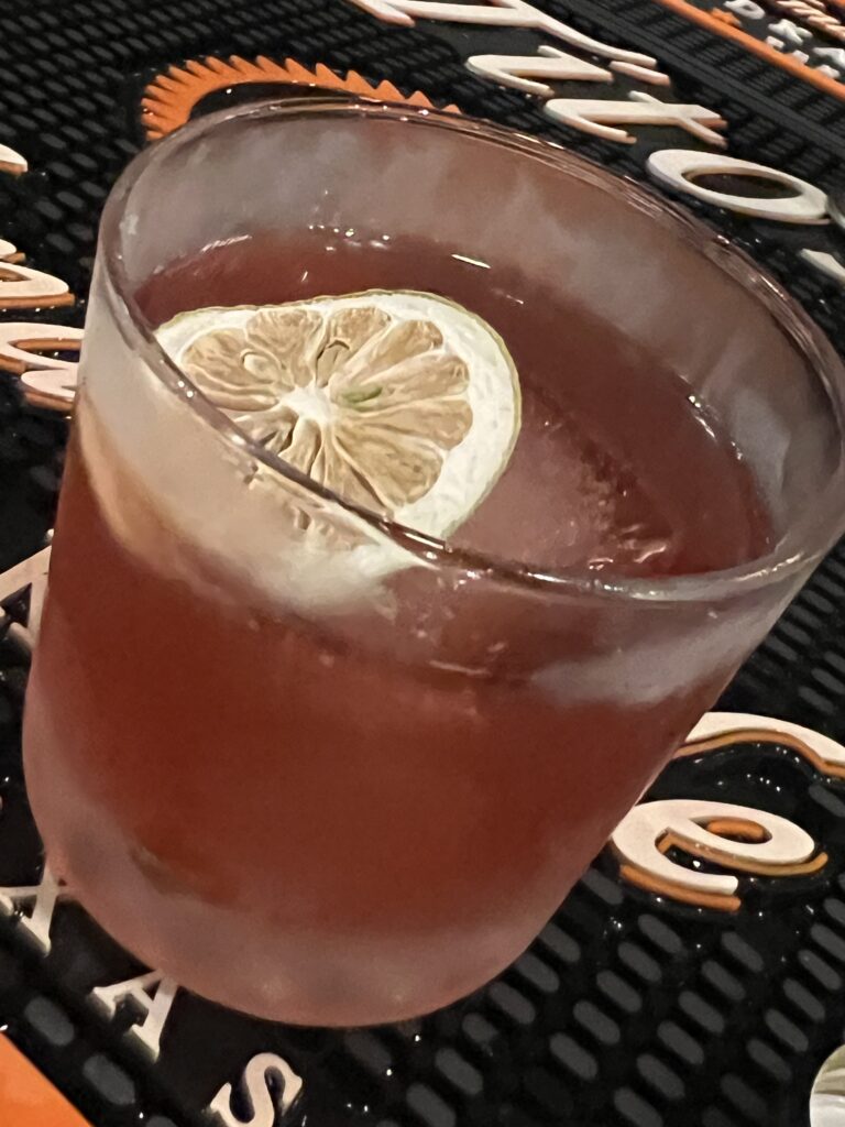 cocktail at farnsworth